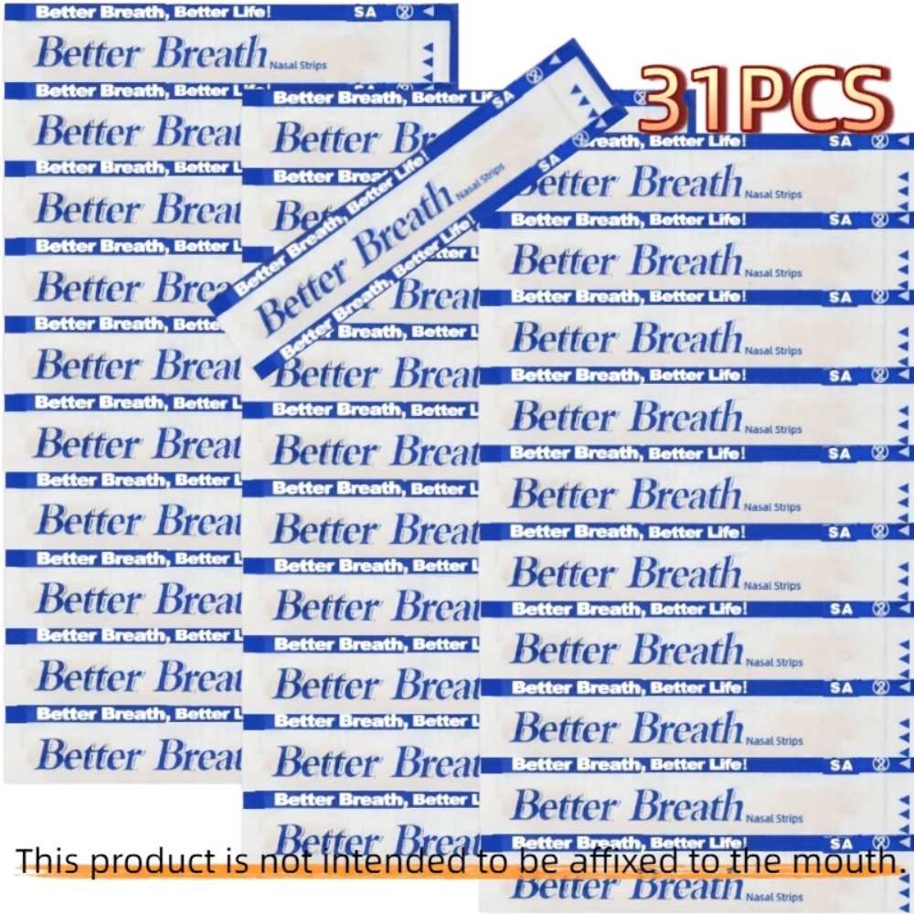 Men Accessories Combo - 31-Piece Nasal Strips, Cocok untuk Pria