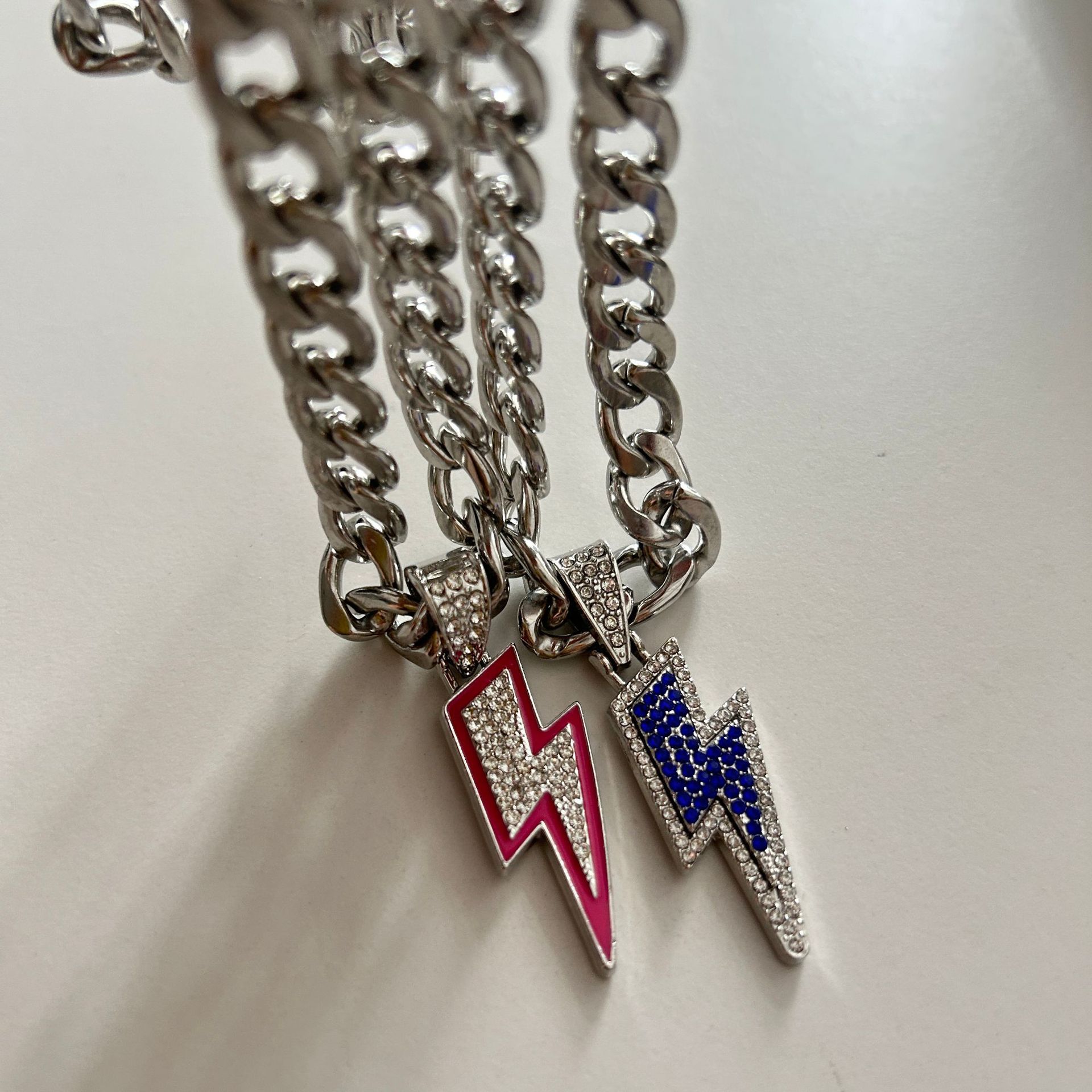 Men'S Accessories Instagram - Kalung rantai Kuba bergaya hip-hop Eropa