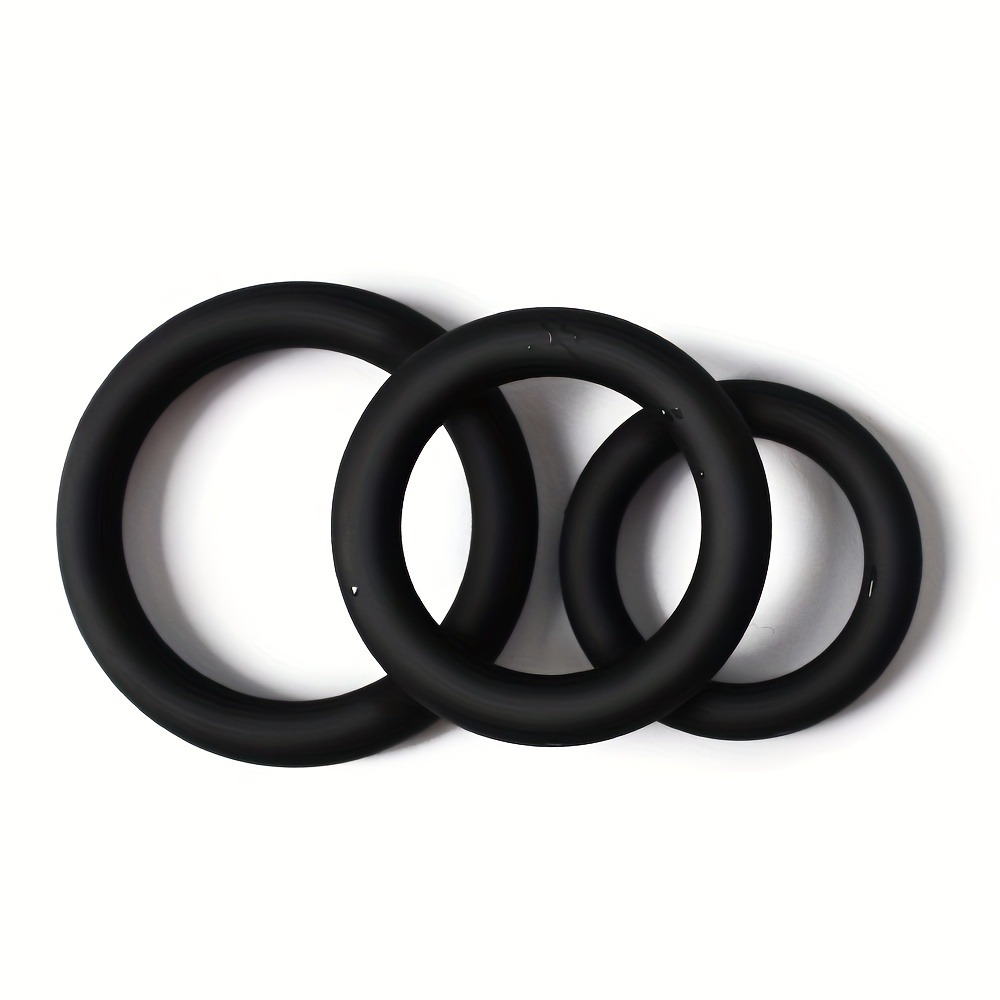 Men Accessories Combo - 3PCS Set Cincin Penis Silikon Tahan