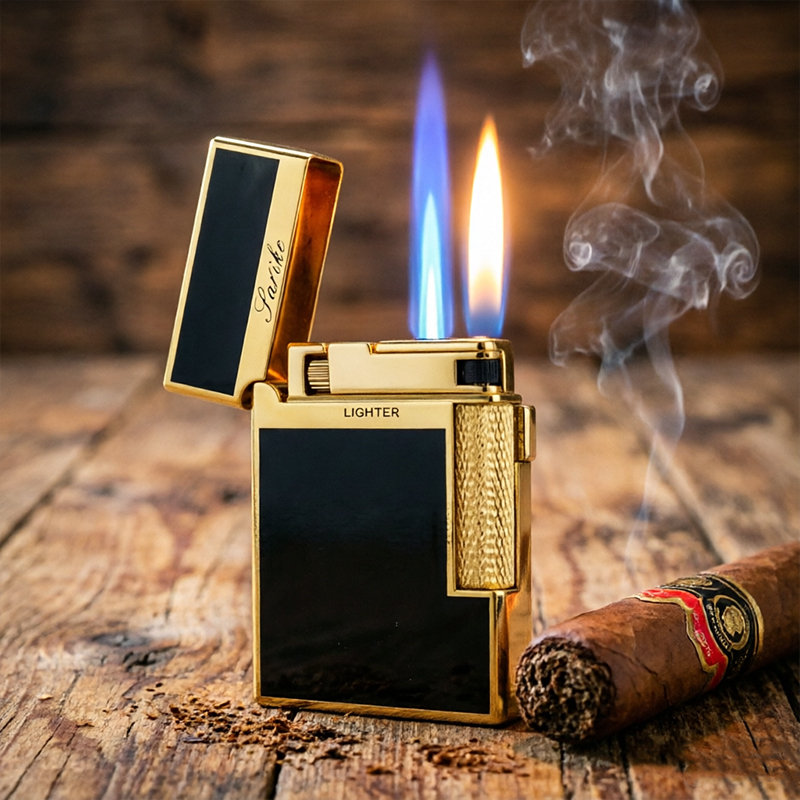 Men'S Accessories Types - Pemantik Rokok Cerutu Tahan Angin Logam,