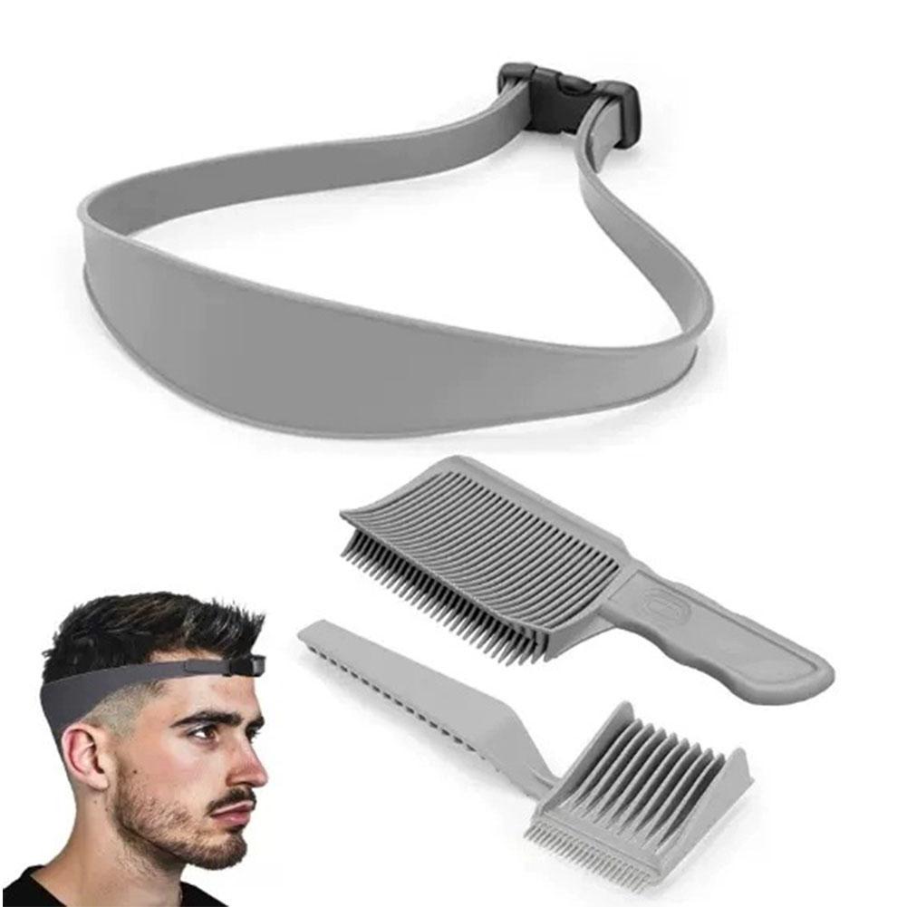 Men Accessories Combo - Set Alat Pemandu Pemangkasan Rambut Profesional