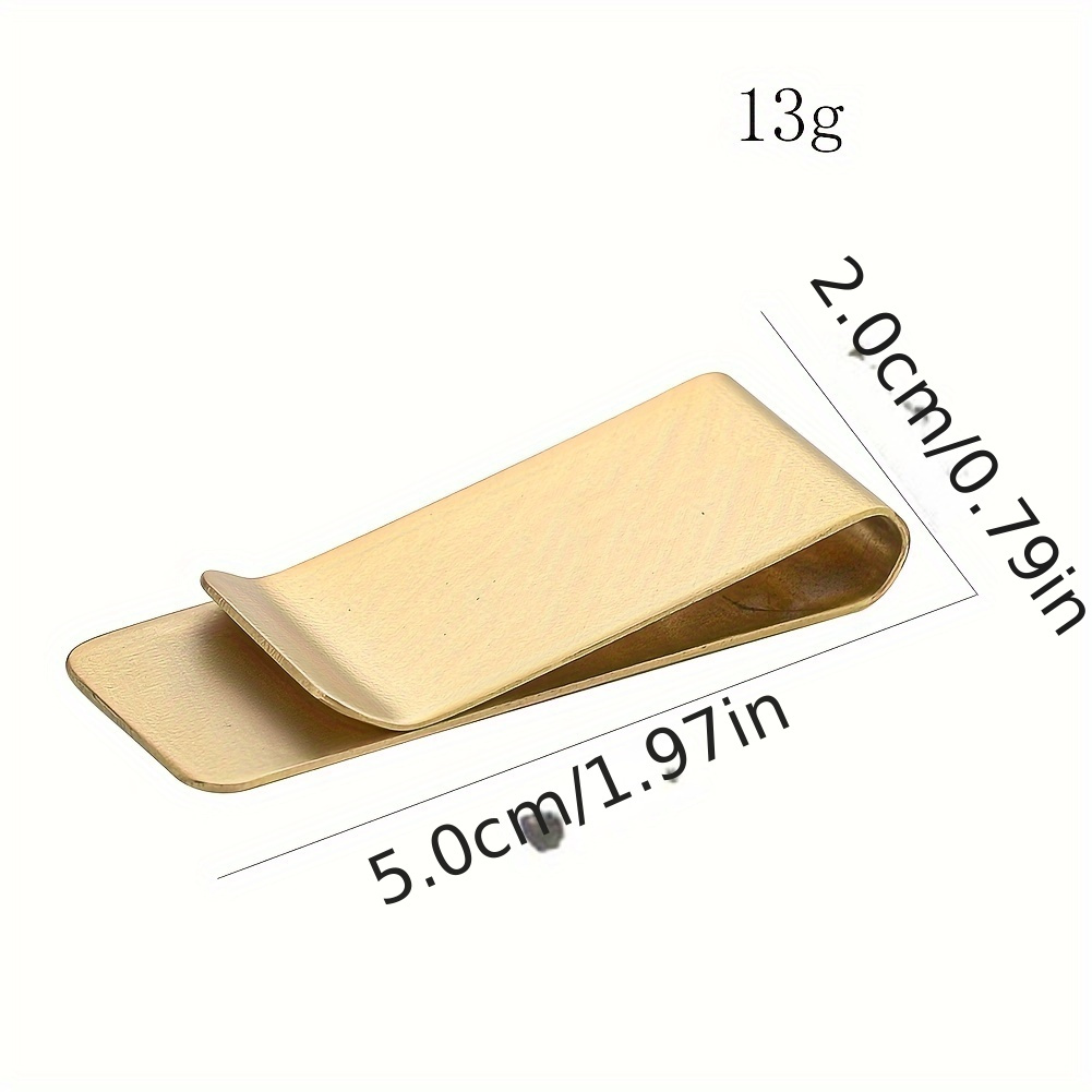 Klip uang pria, 2 buah klip ua - Money Clip Slim ulasan dan harga