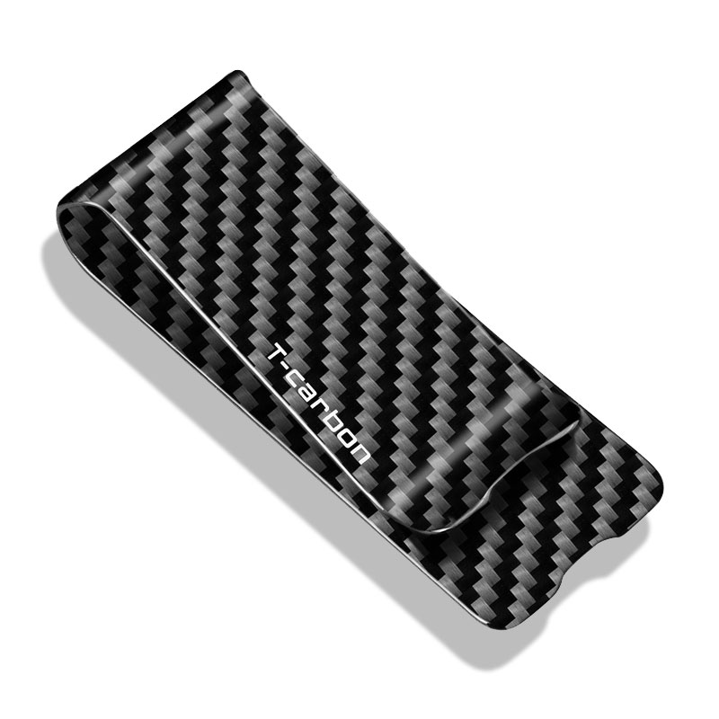 Dompet uang serat karbon, domp - Money Clip Slim ulasan dan harga