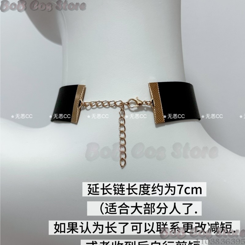 Kostum Cosplay Game Nie Choker - Men Accessories Kit ulasan dan harga
