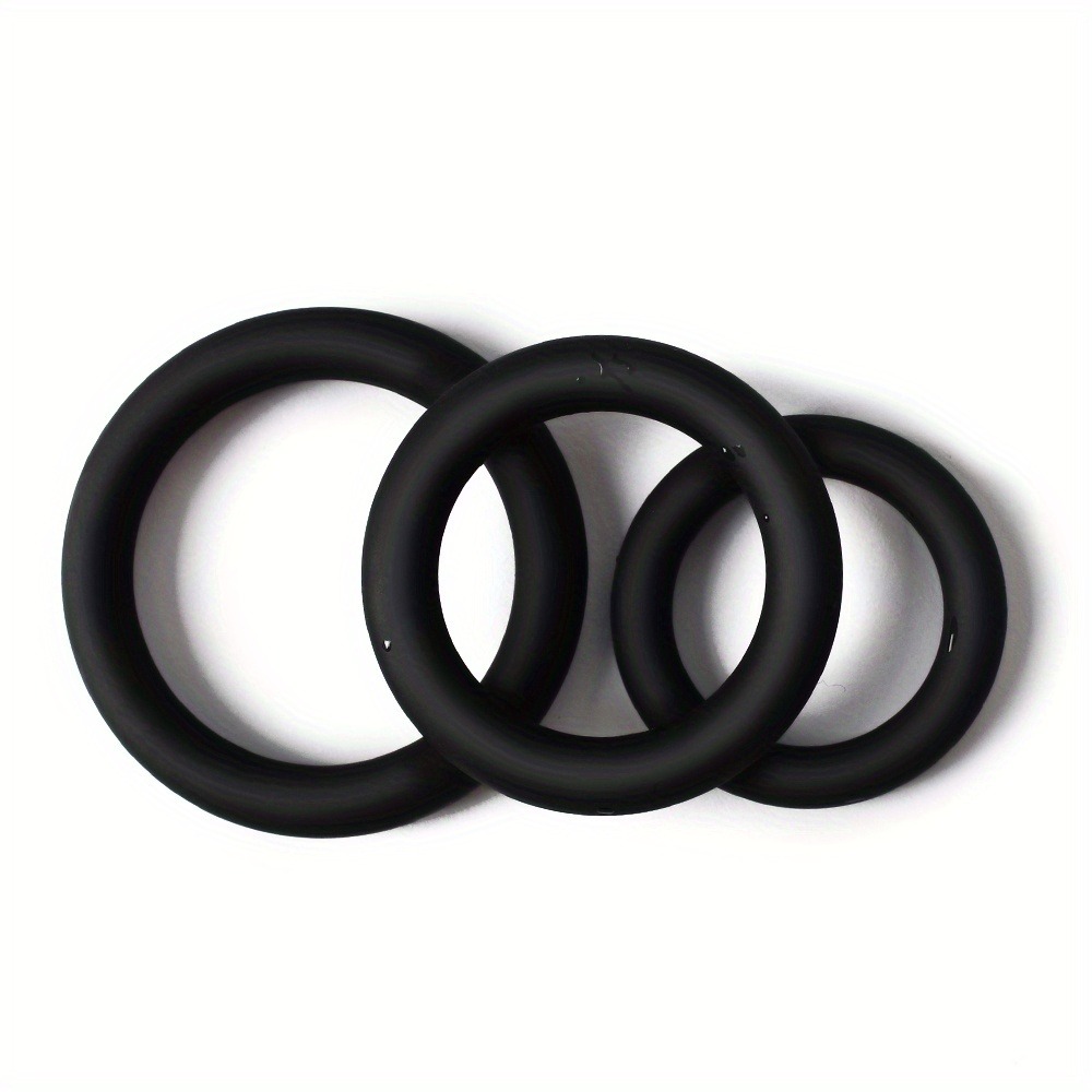 3PCS Set Cincin Penis Silikon  - Men Accessories Combo ulasan dan harga