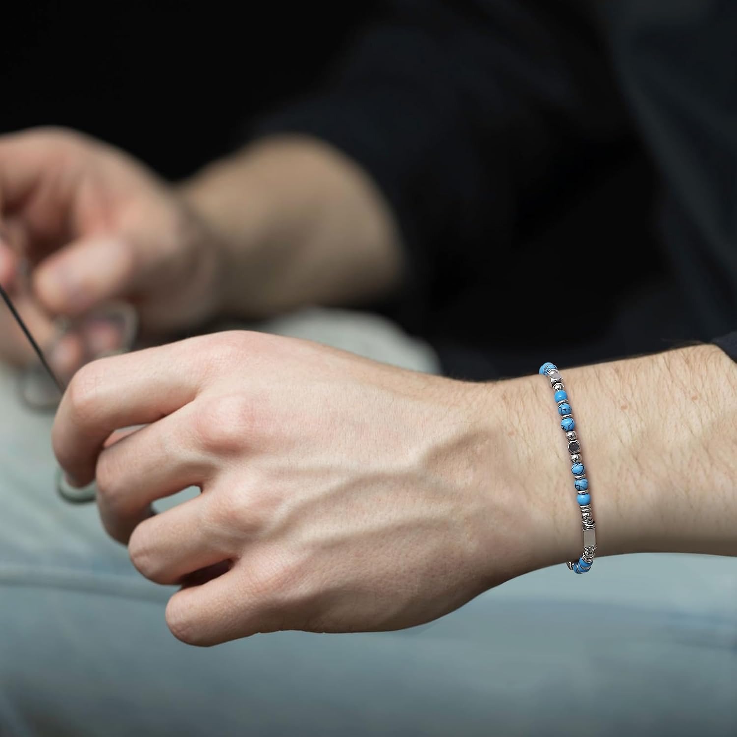 1 buah gelang manik-manik dari - Men'S Accessories Best ulasan dan harga
