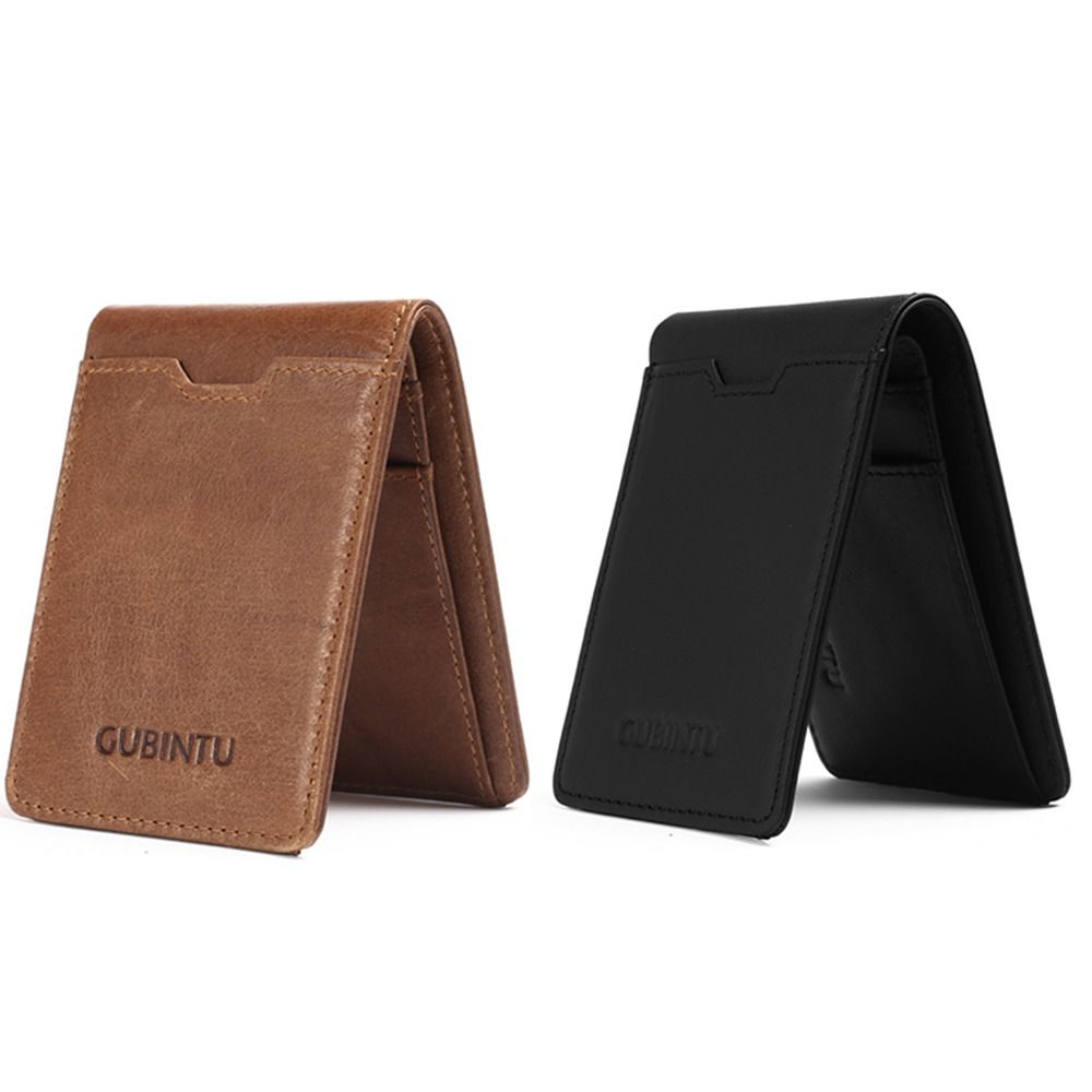 Dompet Pria Kulit Asli Tipis V - Money Clip Slim ulasan dan harga