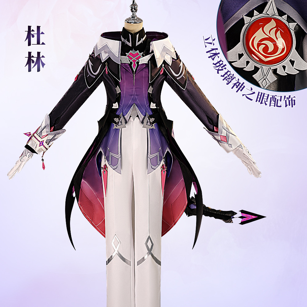 Kostum Cosplay Durin Genshin I - Men Accessories Kit ulasan dan harga